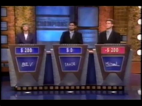 Jeopardy!- February 17, 2005 (Ultimate Tournament of Champions 1st ...