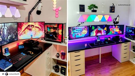 Fontanero Al aire libre De confianza gaming desktop setup ideas modelo ...