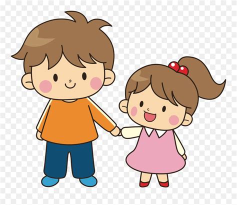 Download Brother Clip Art - Brother And Sister Clipart - Png Download ...