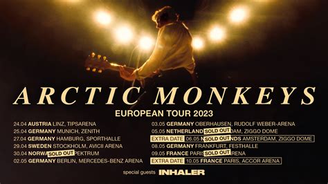 European tour 2023 - Arctic Monkeys
