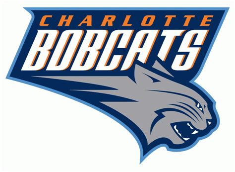 Charlotte Bobcats Primary Logo - National Basketball Association (NBA) - Chris Creamer's Sports ...