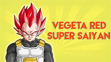 Vegeta Red- Dragon Ball Super Vegeta Super Saiyan God - YouTube