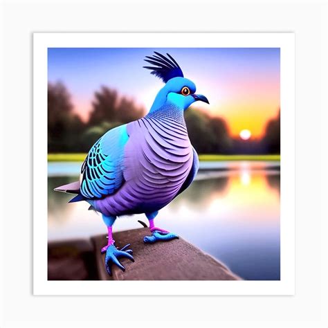 Pigeon 6 Art Print by MdsArts - Fy