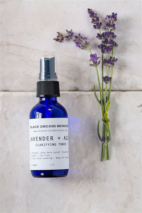 Lavender & Aloe Vera Facial Toner | blackorchidskincare