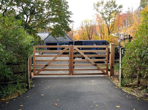 Tri State Gate can automate an existing driveway gate, such as this one ...