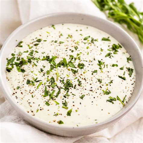 Creamy Lemon Tarragon Dipping Sauce | The Rustic Foodie®