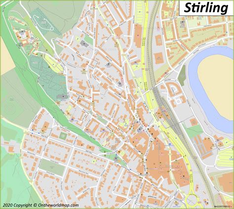 Stirling Map | UK | Discover Stirling with Detailed Maps