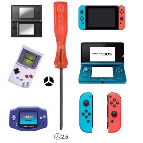 TOURNEVIS AIMANTE TRIWING 2.5MM Y SPECIAL NINTENDO SWITCH WII DS DSL LITE GBA GAME BOY - Cdiscount