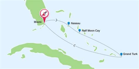 Cruises from Miami, FL to Eastern Caribbean - Cruise Ports Itinerary ...