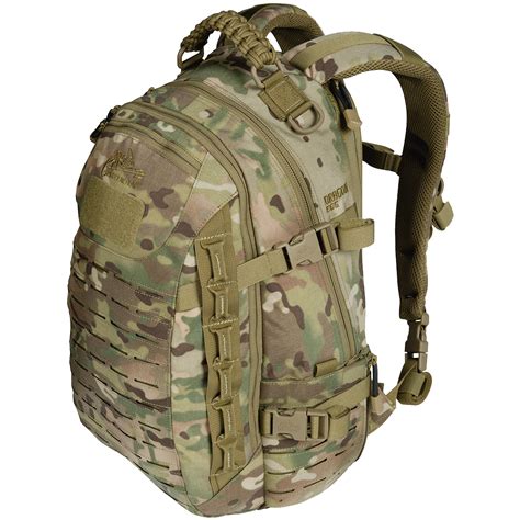 Military backpack PNG image