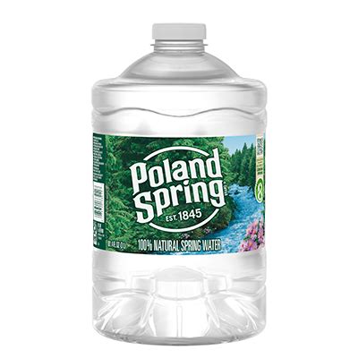 3 Liter Bottled Spring Water | Poland Spring® Brand 100% Natural Spring ...