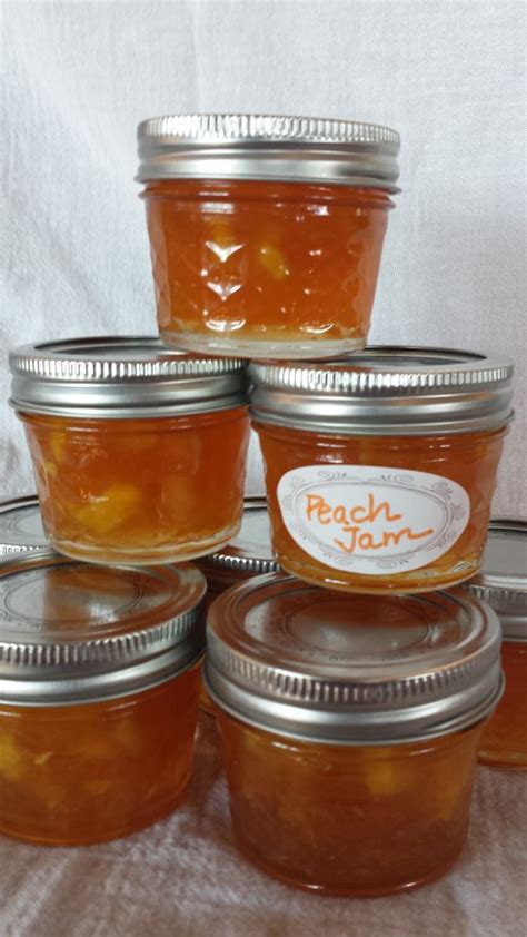 Fresh Peach Jam - Food & Swine