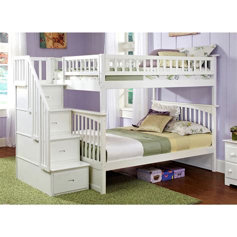 Bunk Beds With Drawers, Bunk Beds With Storage, Cool Bunk Beds, Bunk Bed With Trundle, Kids Bunk ...