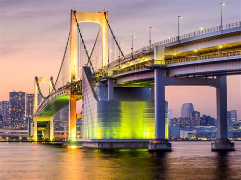 rainbow bridge Tokyo weekender