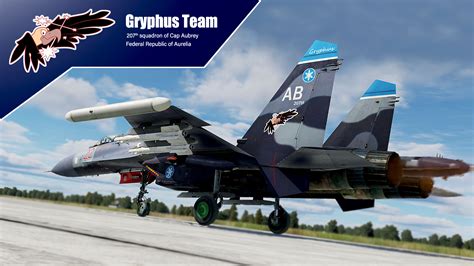 Su-27 Flanker - Gryphus Team (Ace Combat X)