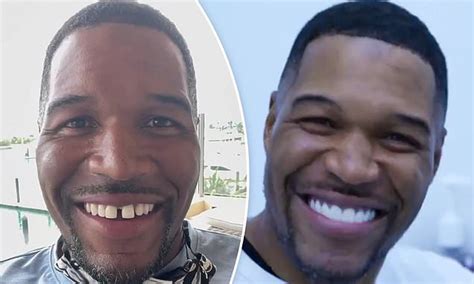 Michael Strahan confirms his gapless smile was just an elaborate April ...