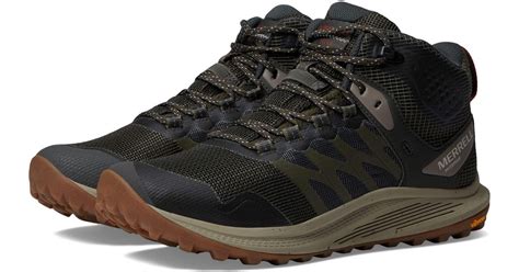 Merrell Nova 3 Mid Wp in Black for Men | Lyst