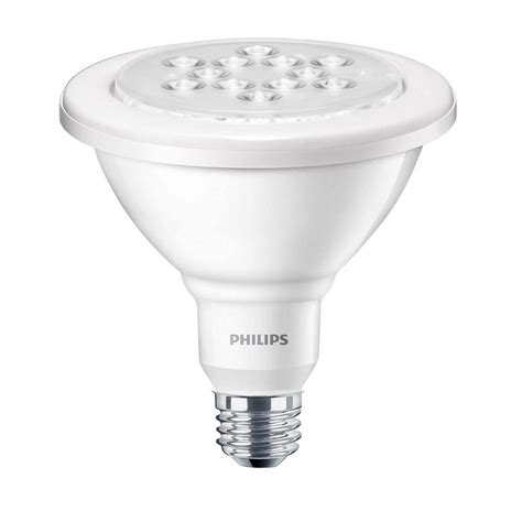 Philips 100W Equivalent Daylight (5000K) PAR38 Dimmable LED Flood Light ...