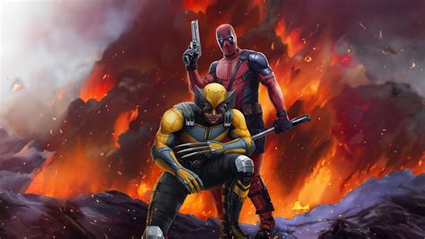 Deadpool Wolverine Movie 4K #1573c Wallpaper iPhone Phone