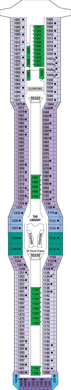 Celebrity Silhouette Deck Plans: Ship Layout, Staterooms & Map - Cruise ...