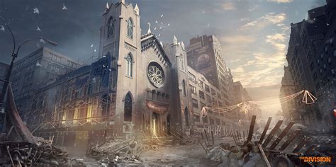 Tom Clancy's The Division Concept Art by Florian de Gesincourt ...