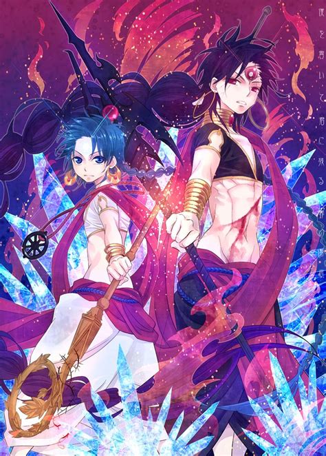 Aladdin & Judal - Magi: The Labyrinth of Magic | Magi | Pinterest