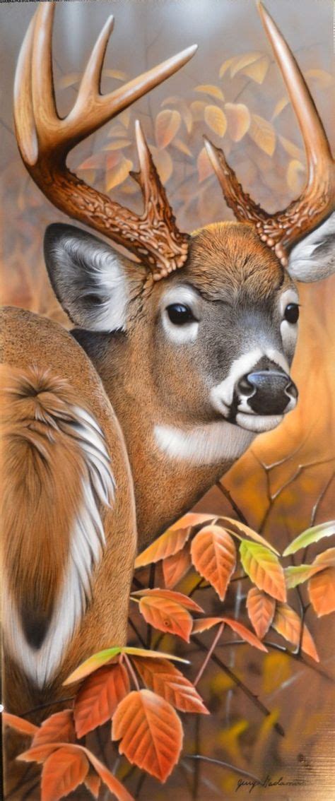 Deer in the Fall. #fall #autumn #deer (With images) | Deer art, Animal paintings, Wildlife paintings