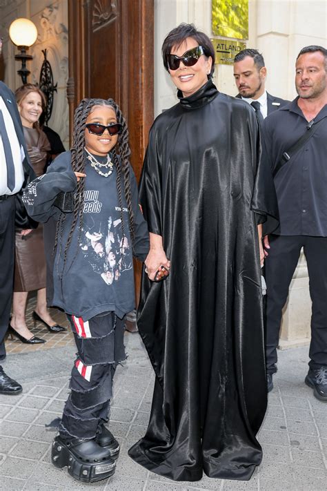 North West Attends Paris Haute Couture Fashion Week Fall 2022 ...