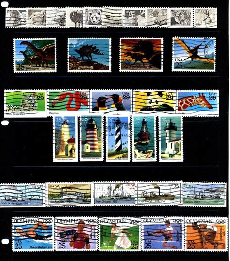 US COMPLETE Stamp Sets 66 Different Stamps ~10 SETS Total! | eBay