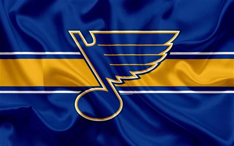 Download wallpapers St Louis Blues, hockey, National Hockey League, NHL, emblem, logo, St Louis ...