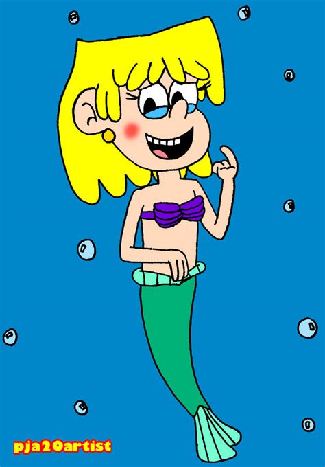 Lori Loud as The Little Mermaid by pja20artist on DeviantArt