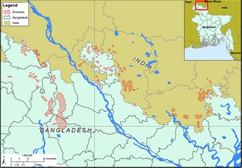 Article: India and Bangladesh Swap Territory, Citi.. | migrationpolicy.org