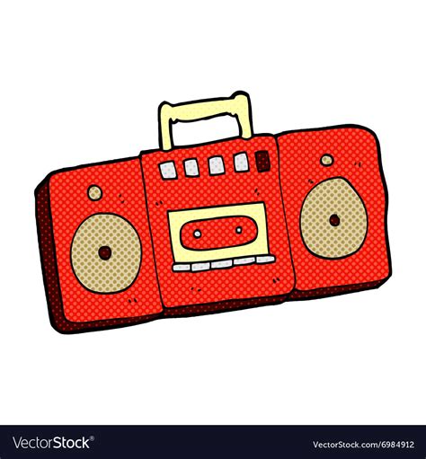 Retro Radio Cartoon