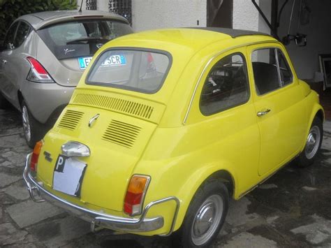 1971 Fiat 500 Model L Luxury Yellow for sale