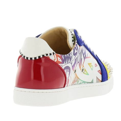 CHRISTIAN LOUBOUTIN: Shoes women - Multicolor | Sneakers Christian ...