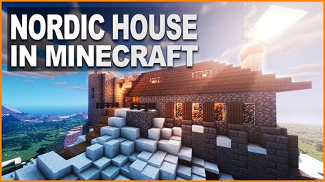 Minecraft: NORDIC HOUSE TUTORIAL | How to build in Minecraft - YouTube