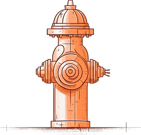 American Red Fire Hydrant ai generative 27225470 PNG