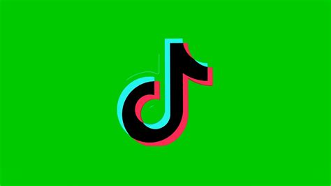 TikTok Logo Green Screen - YouTube