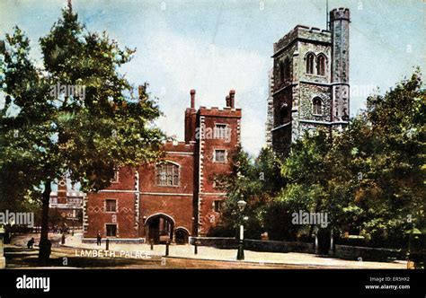 Lambeth Palace, Lambeth, London Stock Photo - Alamy