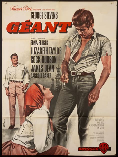 Giant Movie Poster 1963 RI French 1 Panel (47x63)