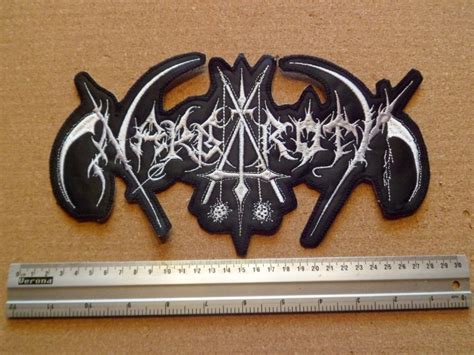 NARGAROTH - WHITE LOGO | Backpatches | Riffs Merchandise