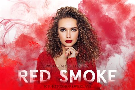 Red Smoke Photoshop Overlays red Smoke Overlay Red Smoke - Etsy