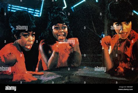 LITTLE SHOP OF HORRORS, from left: Tichina Arnold, Michelle Weeks, Tisha Campbell, 1986 ...