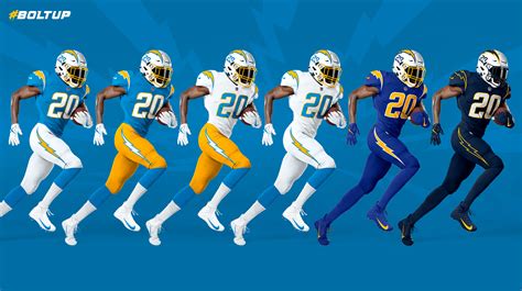 We Defy Augury: New Los Angeles Chargers Uniforms