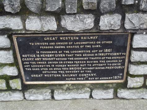 Bridge Foot, Stratford-upon-Avon - plaque - Great Western … | Flickr