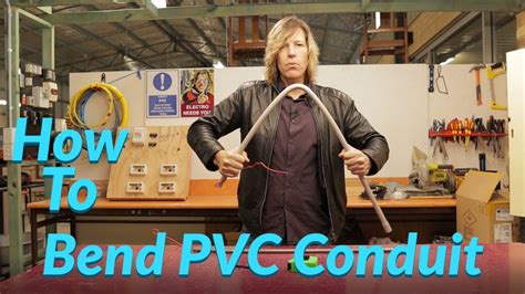 Bending PVC Conduit for Electrical Wiring - YouTube