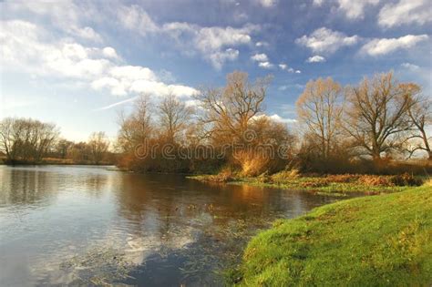 River scenery stock image. Image of rivershore, shadows - 2030761