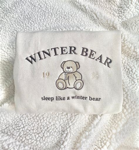 TAEHYUNG V Winter Bear Kpop Song Inspired Sweatshirt Kpop - Etsy