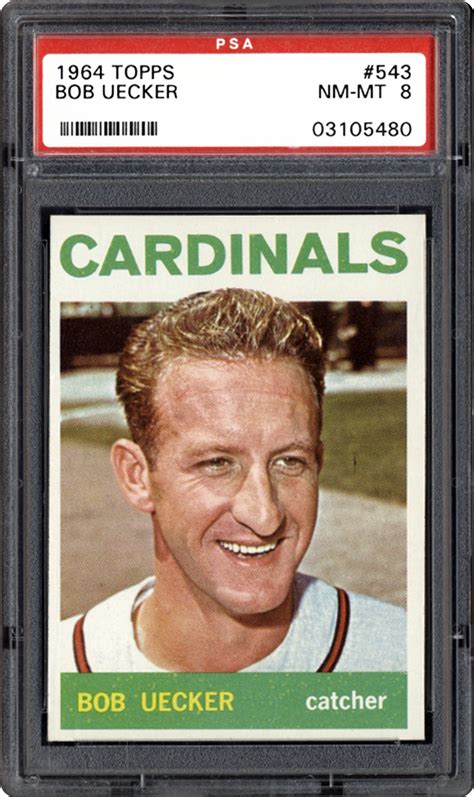 1964 Topps Bob Uecker | PSA CardFacts™