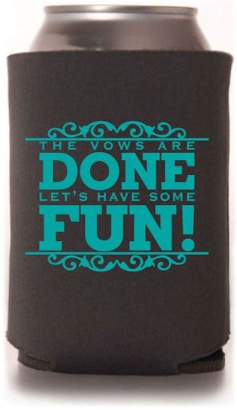 18 of the Funniest Wedding Koozies That Guests Will WANT to Keep